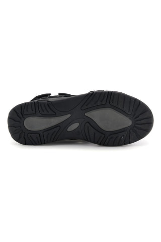 Schwarze Sandalen mit Klettverschluss Jerpoint CN6