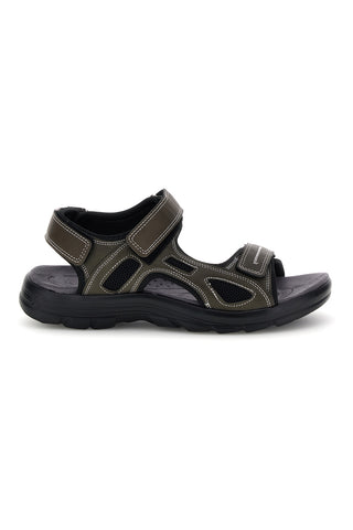 Sandali verdi con strappi in velcro Jerpoint CN8