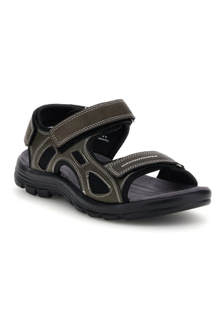 Sandali verdi con strappi in velcro Jerpoint CN8