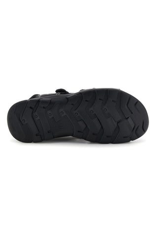 Schwarze Sandalen mit Klettverschluss Jerpoint CN20