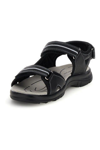 Graue Sandalen mit Klettverschluss Jerpoint CN15