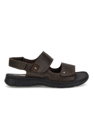 Sandali taupe con strappi regolabili Pittarello eco 2617163