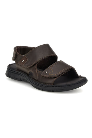 Sandali taupe con strappi regolabili Pittarello eco 2617163