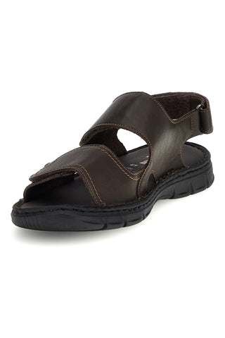 Sandali taupe con strappi regolabili Pittarello eco 2617163