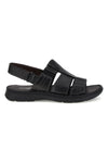 Pittarello eco schwarz Leder Sandalen 2617985