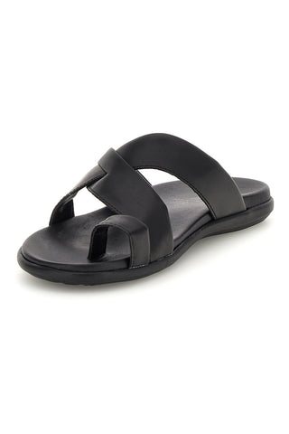 Ciabatte nere in pelle Jerpoint 81025000