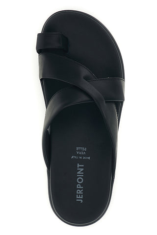 Ciabatte nere in pelle Jerpoint 81025000