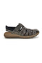 Graue Sandalen mit Klettverschluss Fly dinamic FD29