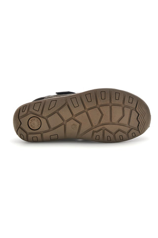 Graue Sandalen mit Klettverschluss Fly dinamic FD29