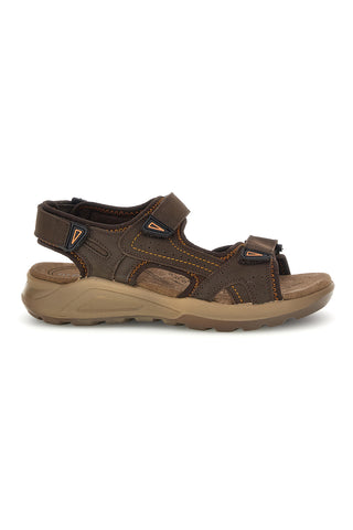 Sandali marrone in vera pelle Fly Dinamic FD505