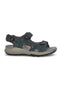 Herren Blau Leder Sandalen Fly Dinamic FD505 | Pittarello