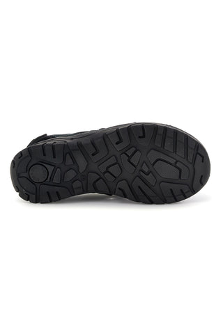 Blaue Sandalen aus echtem Leder mit Riemenverschluss Fly dynamic FD07