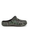 Woz grün camouflage clog hausschuhe 1
