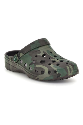 Woz grün camouflage clog hausschuhe 1
