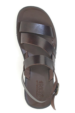 Sandali Marrone in pelle e cuoio Pittarello sun 4451