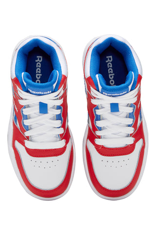 Reebok BB4500 Court Basketball-Sneaker in Weiß/Rot