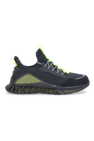 Sneakers Nere e Lime Max Dillan 01