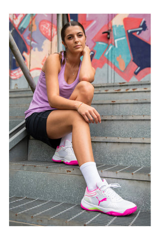 Puma SolarSmash RCT Padelschuhe Weiß