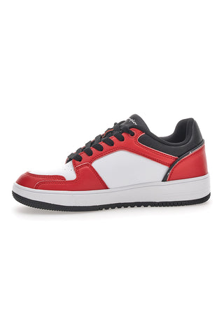 Champion Rebound 2.0 Low Sneakers in Weiß und Rot