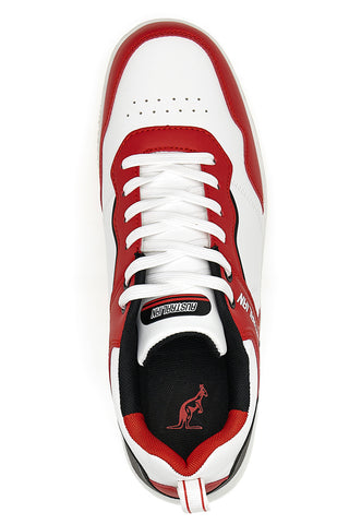 Weiße und rote Australian 630 Sneakers