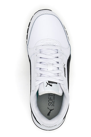 Sneakers Puma ST Runner V3 L Jr Bianche e Nere