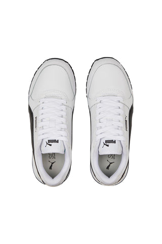Sneakers Puma ST Runner V3 L Jr Bianche e Nere
