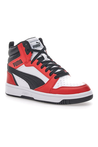 Sneakers Puma Rebound V6 Bianche/Rosse