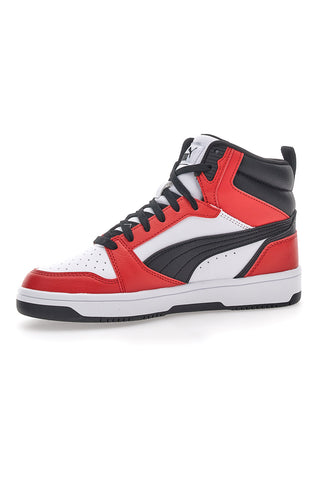Sneakers Puma Rebound V6 Bianche/Rosse