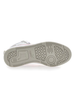 Puma Rebound V6 Weiß/Rosa Turnschuhe