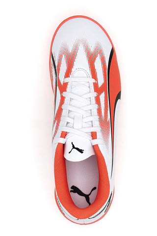 Scarpe da Calcio Puma Ultra Play TT Jr Bianche e Arancioni