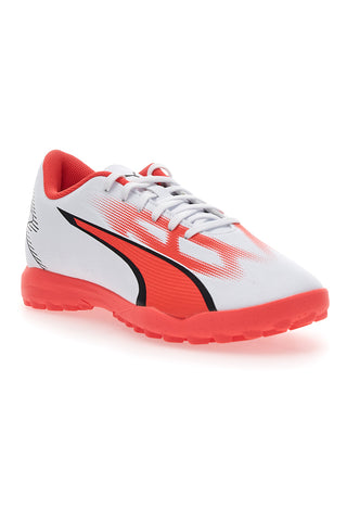 Scarpe da Calcetto Puma Ultra Play TT Bianche e Arancioni
