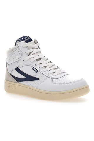 Sneakers Bianche e Blu Fila Sevaro Mid