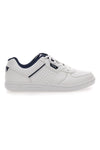 Weiße und blaue Sneakers Fila C. Court Teens