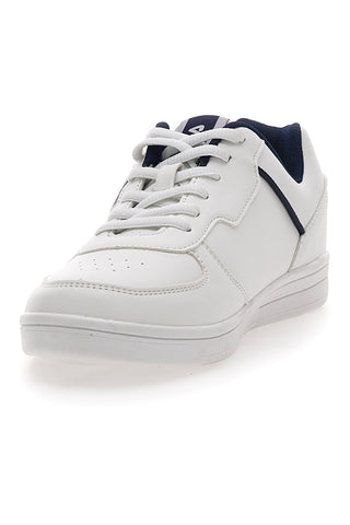 Weiße und blaue Sneakers Fila C. Court Teens