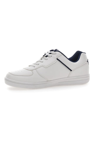 Weiße und blaue Sneakers Fila C. Court Teens