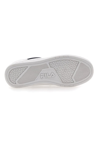 Sneakers Bianche e Blu Fila C. Court Teens