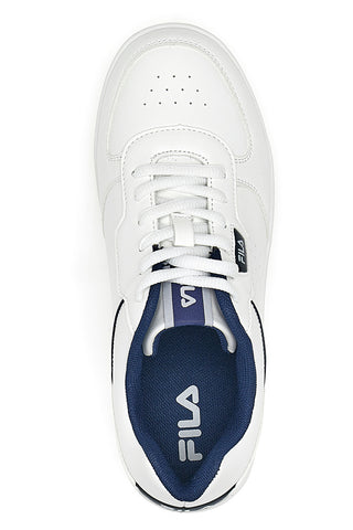 Sneakers Bianche e Blu Fila C. Court Teens