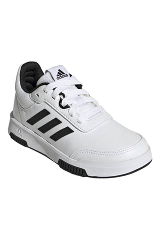 Adidas Tensaur Sport 2 K weiße und schwarze Turnschuhe