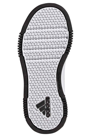 Adidas Tensaur Sport 2 K weiße und schwarze Turnschuhe