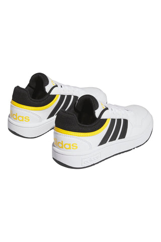 Adidas Hoops 3 K Turnschuhe in Weiß und Schwarz