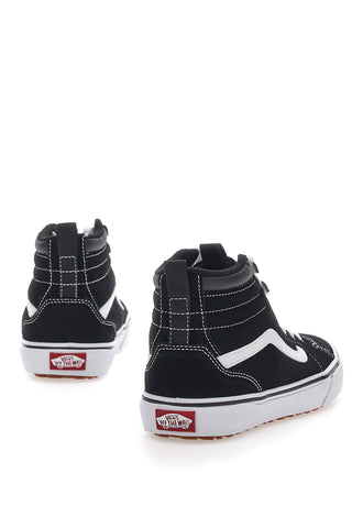 Sneakers Mid Cut Nere e Bianche Vans Filmore Hi Van