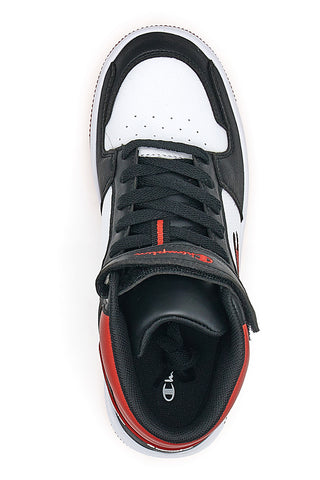 Sneakers Champion Rebound 2.0 Mid Bianco-Nero-Rosso