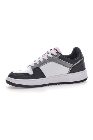 Sneaker „Champion Rebound 2 Low B Gs“ in Weiß und Schwarz