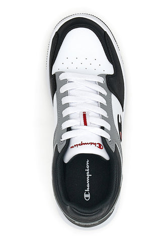 Sneaker „Champion Rebound 2 Low B Gs“ in Weiß und Schwarz