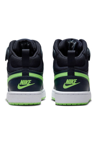 Blaue Turnschuhe Nike Court Borought Mid