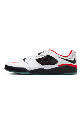 Weiße Skateboard-Sneaker Nike SB Ishod Wair PRM L