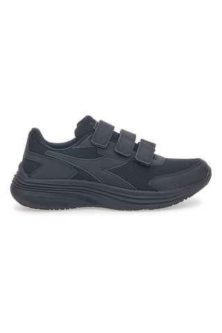 Diadora Eagle 7 V Herren-Sneaker in Schwarz mit Klettverschluss