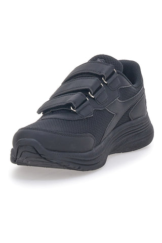 Diadora Eagle 7 V Herren-Sneaker in Schwarz mit Klettverschluss