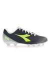 Scarpe da Calcio per Terreni Compatti Nere con Logo Giallo Diadora Pichichi 6 Mg14