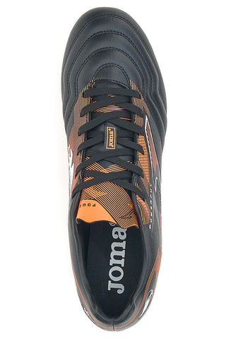 Joma Leistungsstarke 2401 (FG) Schwarze Fußballschuhe